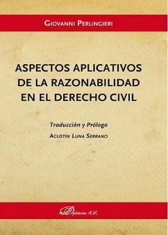 Aspectos aplicativos de la razonabilidad en el derecho civil - Perlingieri, Giovanni