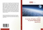 A survey of topics related to partial differential equations