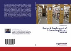 Design & Development of Information Literacy Programs - Rani, Syamalamba