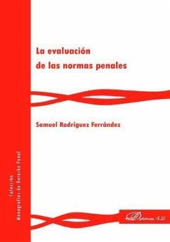 La evaluación de las normas penales - Rodríguez Ferrández, Samuel