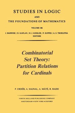 Combinatorial Set Theory: Partition Relations for Cardinals (eBook, PDF) - Erdös, P.; Máté, A.; Hajnal, A.; Rado, P.