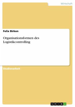 Organisationsformen des Logistikcontrolling - Birken, Felix