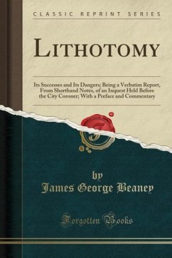 Lithotomy - Beaney, James George