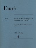 Sonate Nr. 2 e-moll op. 108 für Violine und Klavier Sonate Nr. 2 e-moll op. 108 für Violine und Klavier