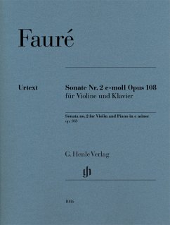 Sonate Nr. 2 e-moll op. 108 für Violine und Klavier