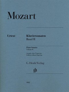 Klaviersonaten 2 br., Urtext - Wolfgang Amadeus Mozart - Klaviersonaten, Band II