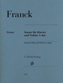 Sonate für Klavier und Violine A-dur - César Franck - Violinsonate A-dur