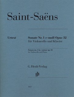 Sonate Nr. 1 c-moll Pous 32 für Violoncello und Klavier