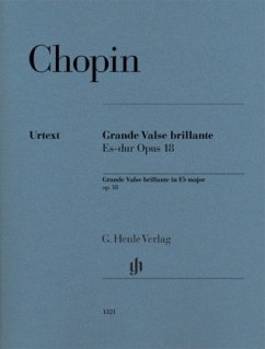 Grande Valse brillante Es-dur op. 18, Klavier zu zwei Händen - Frédéric Chopin - Grande Valse brillante Es-dur op. 18