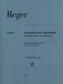 Tarantella und Albumblatt für Klarinette und Klavier Tarantella und Albumblatt für Klarinette und Klavier