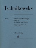 Sérénade mélancolique op.26, für Violine und Klavier