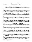 Kanon und Gigue D-dur für 3 Violinen und Basso continuo Kanon und Gigue D-dur für 3 Violinen und Basso continuo