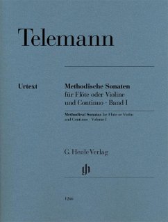 Methodische Sonaten für Flöte oder Violine und Bc Bd. I - Georg Philipp Telemann - Methodische Sonaten für Flöte oder Violine und Continuo, Band I
