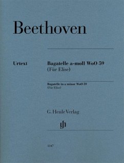 Bagatelle a-moll WoO 59 (Für Elise) - Ludwig van Beethoven - Bagatelle a-moll WoO 59 (Für Elise)