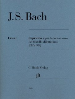 Capriccio sopra la lontananza del fratro dilettissimo BWV 992, Klavier zu zwei Händen - Johann Sebastian Bach - Capriccio sopra la lontananza del fratello dilettissimo B-dur BWV 992