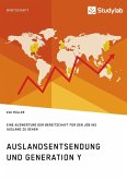 Auslandsentsendung und Generation Y