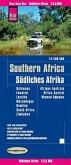 Reise Know-How Landkarte Südliches Afrika (1:2.500.000) : Botswana, Lesotho, Mosambik, Namibia, Simbabwe, Südafrika, Swasiland