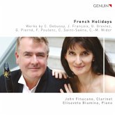 French Holidays-Werke Für Klarinette & Piano
