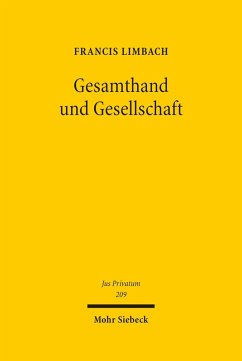 Gesamthand und Gesellschaft (eBook, PDF) - Limbach, Francis