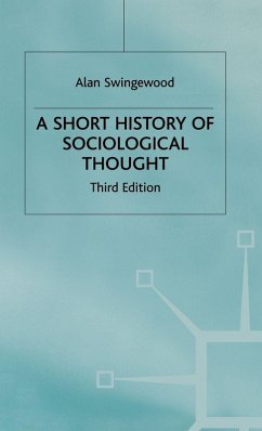 Cover Short History of Sociological Thought
