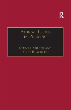 Ethical Issues in Policing - Miller, Professorial Research Fellow Seumas (Australian National Uni