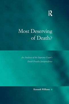 Most Deserving of Death? Cover Most Deserving of Death?