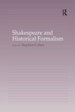 Shakespeare and Historical Formalism