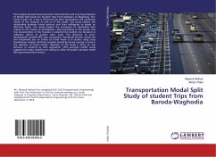 Transportation Modal Split Study of student Trips from Baroda-Waghodia