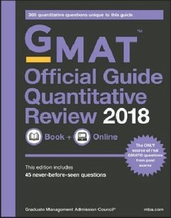 GMAT Official Guide 2018 Quantitative Review: Book + Online - Graduate Management Admission Council (GMAC)