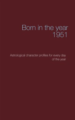 Born in the year 1951 (eBook, ePUB) - Däppen, Christoph