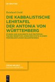 Die kabbalistische Lehrtafel der Antonia von Württemberg (eBook, PDF)