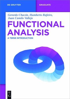 Functional Analysis (eBook, PDF) - Chacón, Gerardo; Rafeiro, Humberto; Vallejo, Juan Camilo