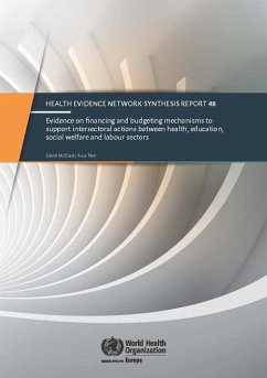 Evidence on Financing and Budgeting Mechanisms to Support Intersectoral Actions Between Health, Education, Social Welfare and Labour Sectors - Centers of Disease Control