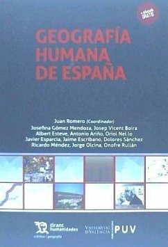 Geografía humana de España : curso de introducción - Ariño Villarroya, Antonio