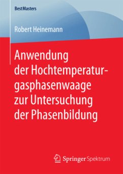 Anwendung der Hochtemperaturgasphasenwaage zur Untersuchung der Phasenbildung - Heinemann, Robert