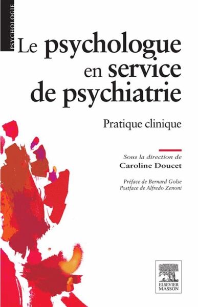 Le psychologue en service de psychiatrie (eBook, ePUB)