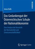 Das Gedankengut der Österreichischen Schule der Nationalökonomie
