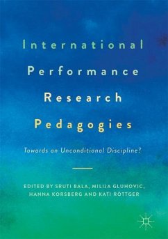 International Performance Research Pedagogies