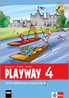 Playway. Für den Beginn ab Klasse 1. Activity Book mit App für Filme&Audios. 4. Schuljahr