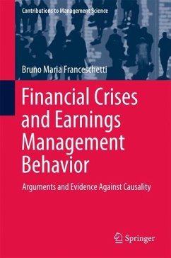 Financial Crises and Earnings Management Behavior - Franceschetti, Bruno Maria