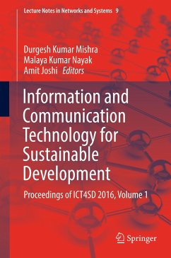 Information and Communication Technology for Sustainable Development