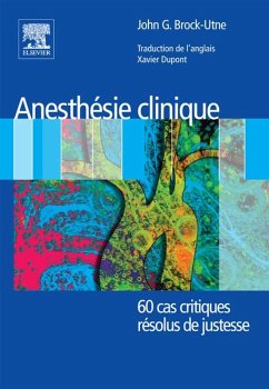 Cover Anesthésie clinique (eBook, ePUB)