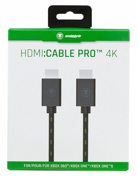 Snakebyte Xbox One Hdmi:Cable Pro 4k (3m Meshcable - Portofrei bei  bücher.de kaufen