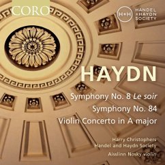 Sinfonien 8 & 84/Violinkonzert In A-Dur - Christophers,H./Nosky,A./Handel And Haydn Soc.