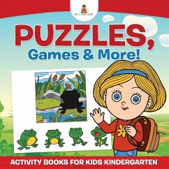 Puzzles, Games & More! Activity Books For Kids Kindergarten - Baby