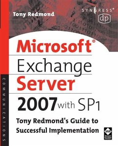 Microsoft Exchange Server 2007 with SP1 (eBook, ePUB) - Redmond, Tony