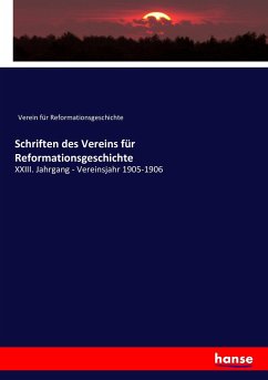 Schriften des Vereins für Reformationsgeschichte - Verein für Reformationsgeschichte