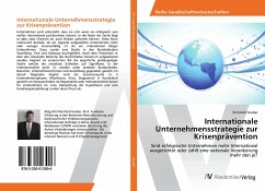 Internationale Unternehmensstrategie zur Krisenprävention - Gruber, Reinhold
