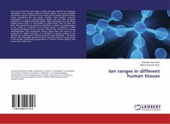 Ion ranges in different human tissues