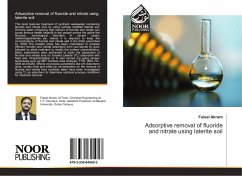 Cover Adsorptive removal of fluoride and nitrate using laterite soil